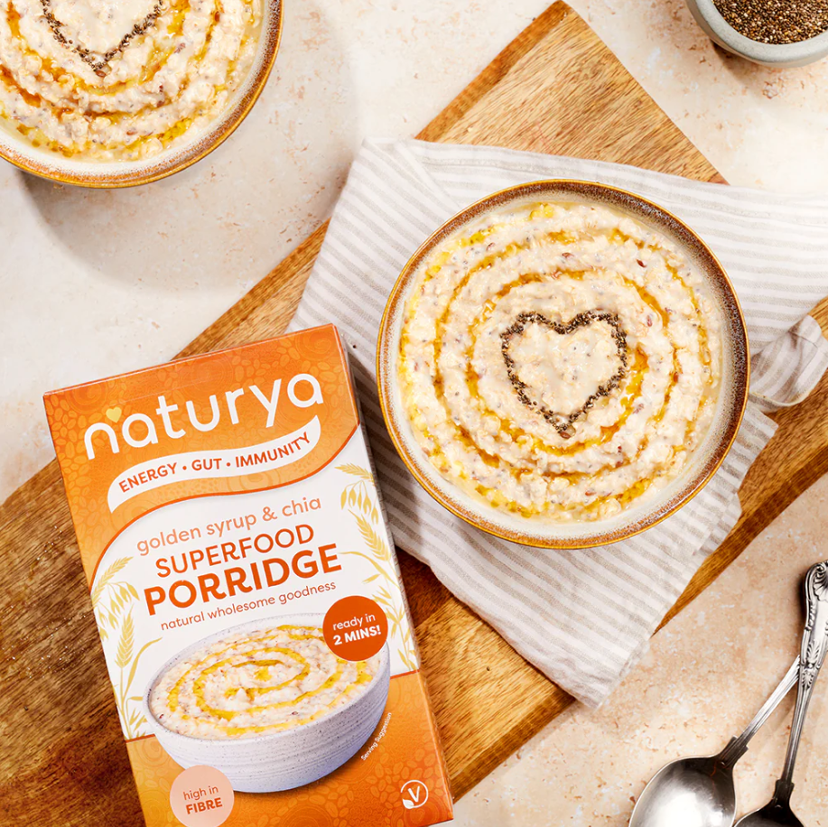 Golden Syrup & Chia Superfood Porridge