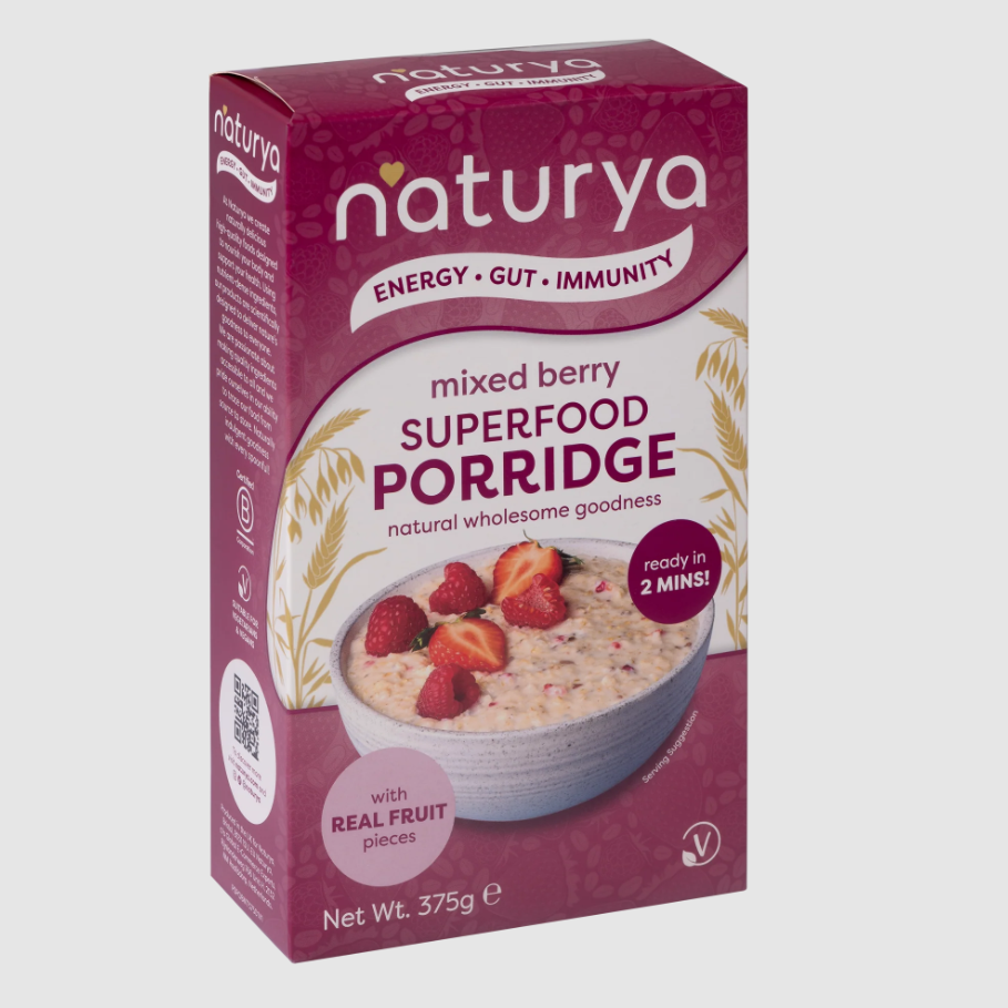 Mixed Berry Superfood Porridge
