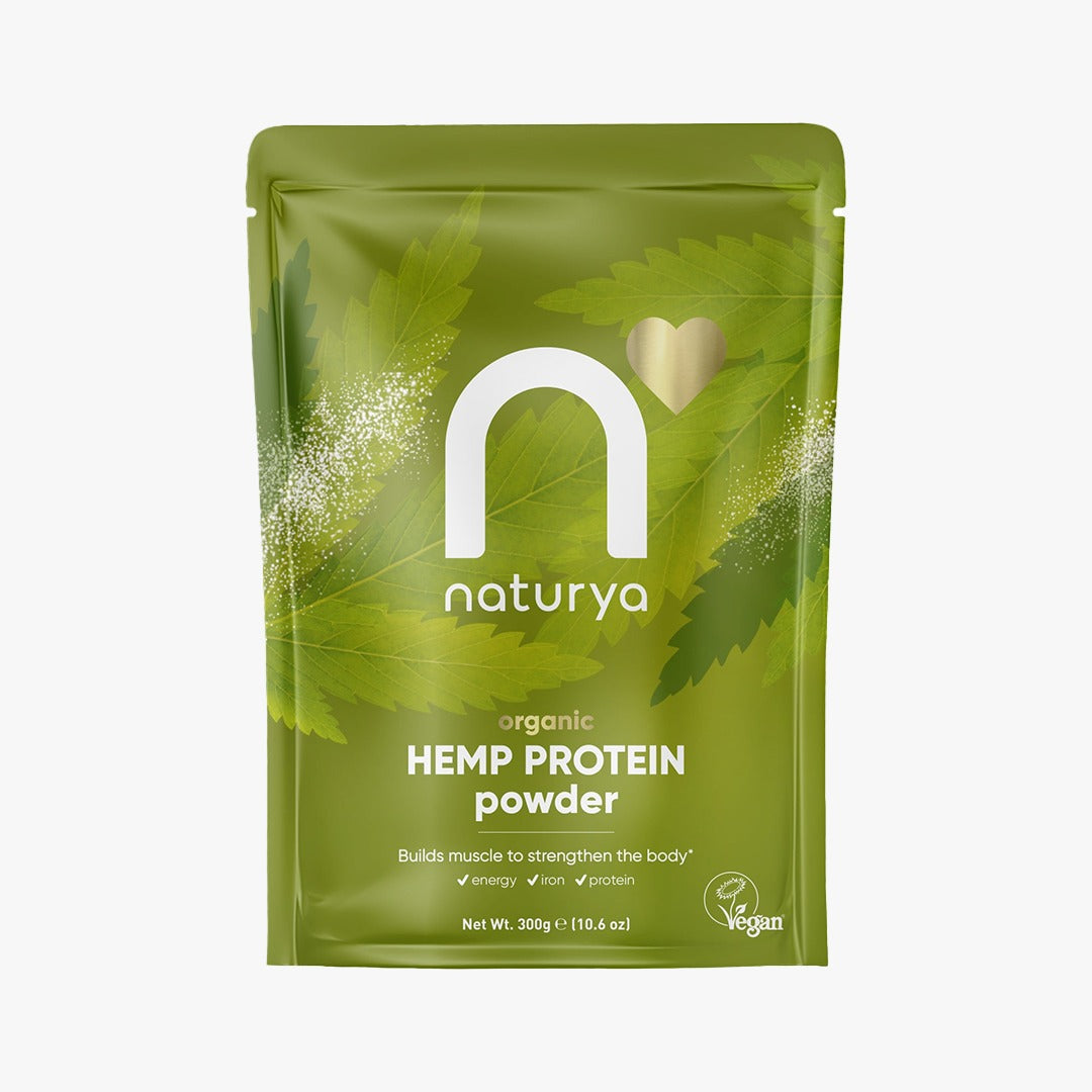 Naturya Hemp Protein Powder (100g) - Organic Plant Protein for Muscle & Energy
